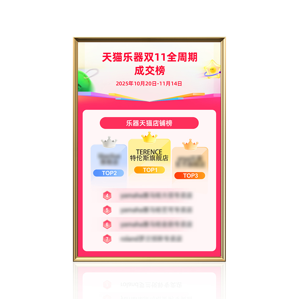 2025天貓雙11店鋪榜TOP1